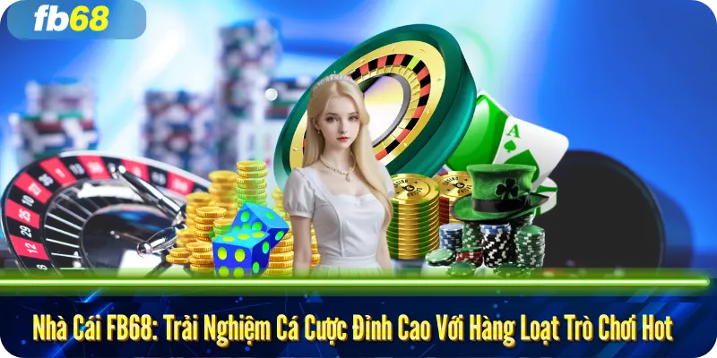 Nhà Cái FB68: Trải Nghiệm Cá Cược Đỉnh Cao Với Hàng Loạt Trò Chơi Hot